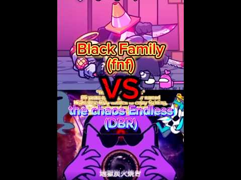 Black family VS the chaos Endless #fnfvsimpostor #fnfanimation #amongus #amongusanimation #DBR
