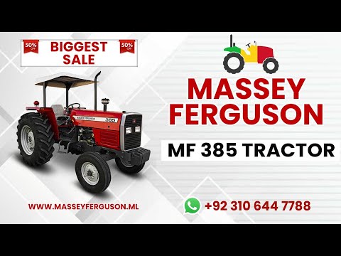 Massey Ferguson MF 385 - 85HP Tractors For Sale in Mali - Massey Ferguson Tractors Mali