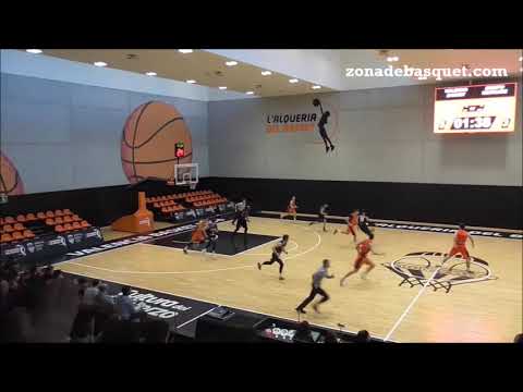 LIGA EBA 18/19 | Joaquín Ródenas (Gandía), partido ante Valencia