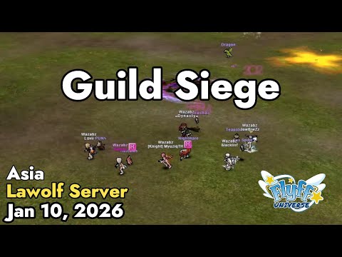 Guild Siege (Lawolf Server) January 10, 2026 | Flyff Universe