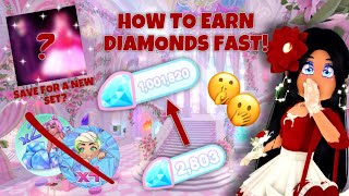 HOW TO EARN DIAMONDS FAST 🤫 *NO MULTIPLIERS* In Royale High 🏰