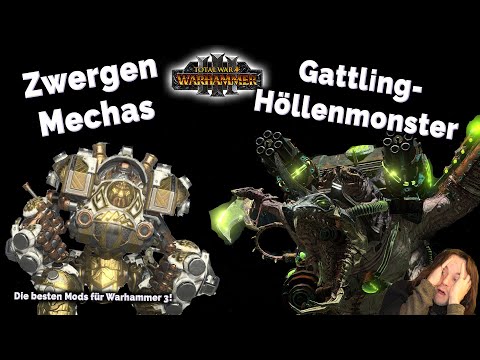 Zwergen-Mechas und Gattling-Höllenmonster! Neue Zwergen und Skaven Einheiten Total War: Warhammer 3