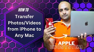 How to Transfer File Between iPhone and Mac 2022 | Hindi