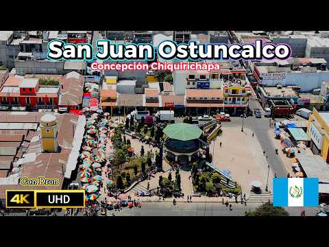 Quetzaltenango San Juan Ostuncalco Drone 4k