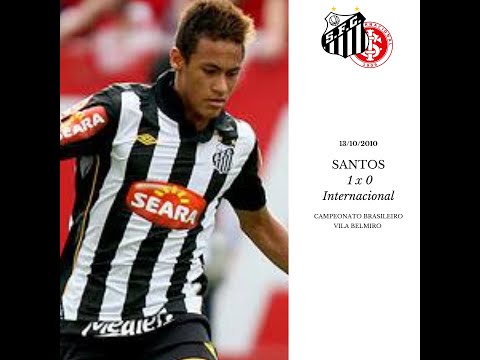 13/10/2010 - Santos 1x0 Internacional (Campeonato Brasileiro)