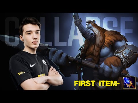 CoLLapse (magnus) first item aghanim (high mmr player)