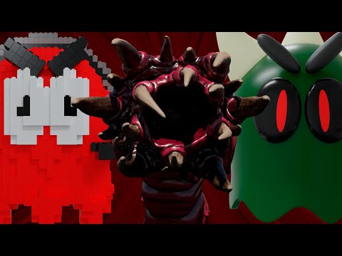 Pacman's Adventures Compilation #12 | Giant Devil Worm & Lego-Ghosts