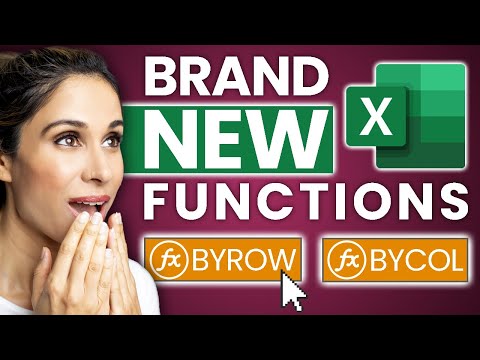 How You Can Actually Use the NEW Excel BYROW & BYCOL Functions