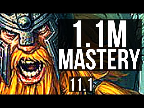 OLAF vs CAMILLE (TOP) | 68% winrate, 10/2/10, 1.1M mastery, Dominating | EUW Diamond | v11.1