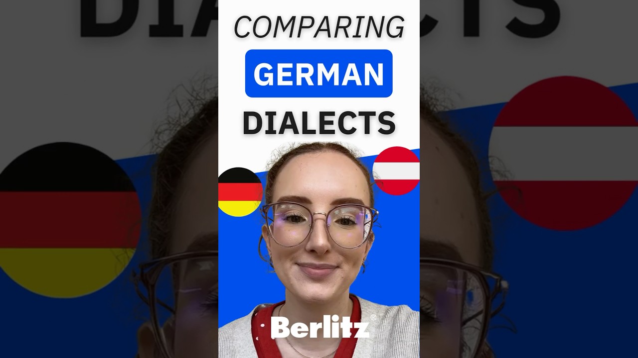 7 German words pronounced differently in Austria 🇩🇪  🇦🇹 #Berlitz #quicklearning #world