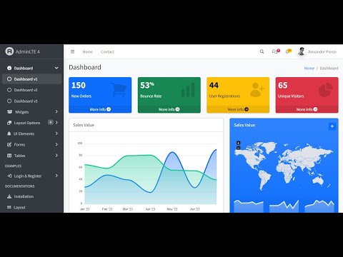 AdminLTE  4 - Bootstrap 5 Admin Dashboard