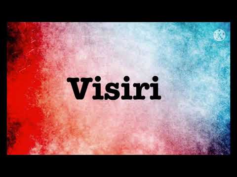 Visiri song lyrics |song by Sid Sriram and Shashaa Tirupati