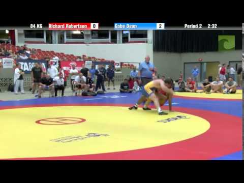 FS 84 KG Finals (1 of 2) - Richard Robertson vs. Gabe Dean