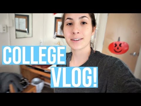 A DAY IN MY LIFE AT COLLEGE! // Allie Miller