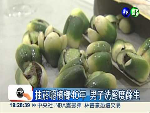 不只傷心肝! 抽菸嚼檳榔恐洗腎