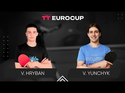 19:15 Vadym Hryban - Valentyn Yunchyk 17.11.2023 TT Euro.Cup Ukraine Star Table 3