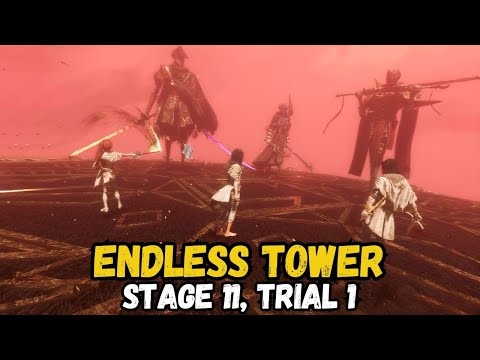Stage 11, Trial 1 Endless Tower boss fight in Clair Obscur Expedition 33