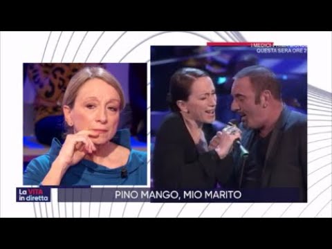 Mango, il ricordo della moglie Laura - La vita in diretta 09/12/2019