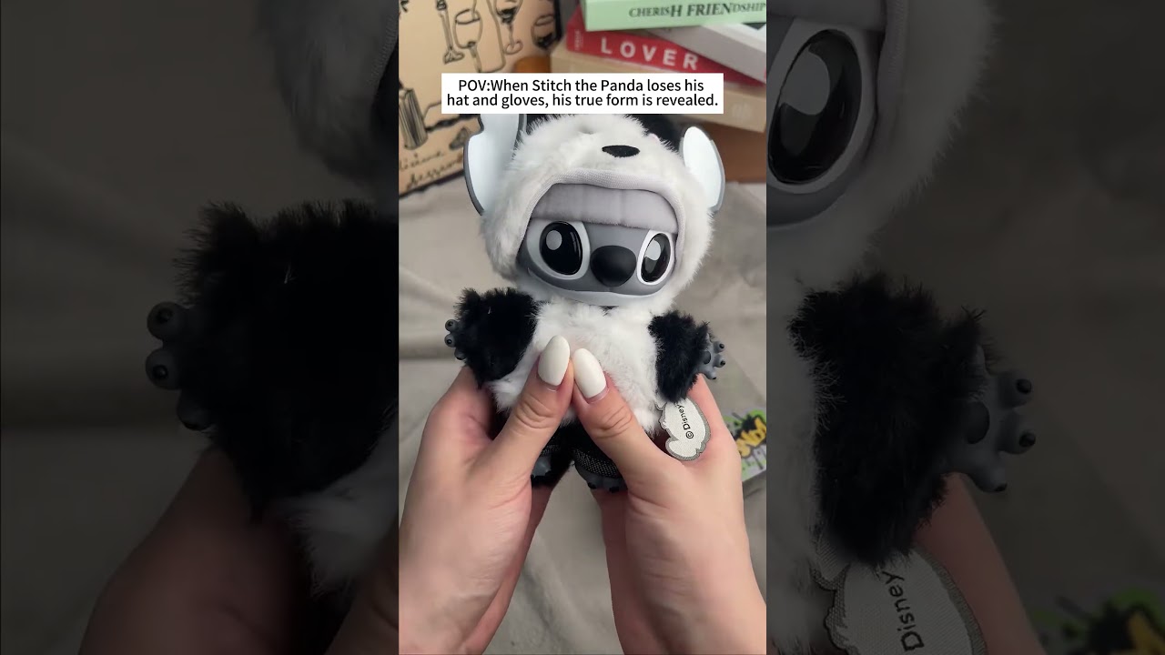 Stitch in Panda's Clothes? Adorable Unboxing! #disney #stitch #miniso #unboxing