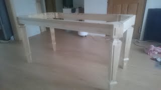 стол из массива березы. 2 ч. 
подстолье.процесс изготовления стола  
своими руками. https://youtu.be/YqccxGsv6BQ