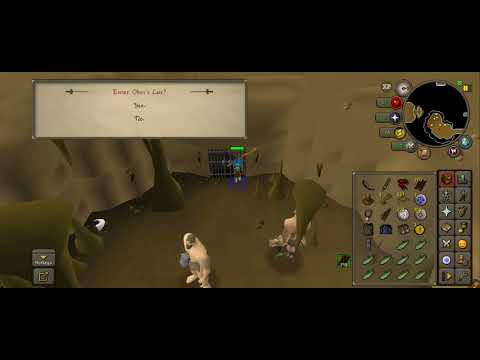 Old School Runescape - Giant Key drop from Hill Giants boss fight (Odor)