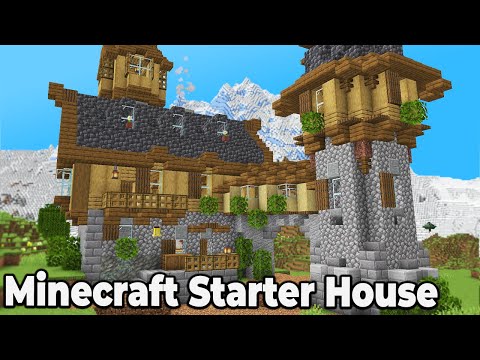 How to build My Minecraft 1.18 Survival Starter House