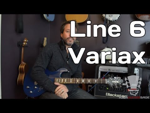 Line 6 Variax 700 Translucent Blue image 5