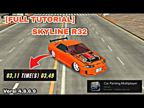 [FULL TUTORIAL] SKYLINE R32 3 SEC GLITCH/FFA || CAR PARKING MULTIPLAYER 4.8.6.9