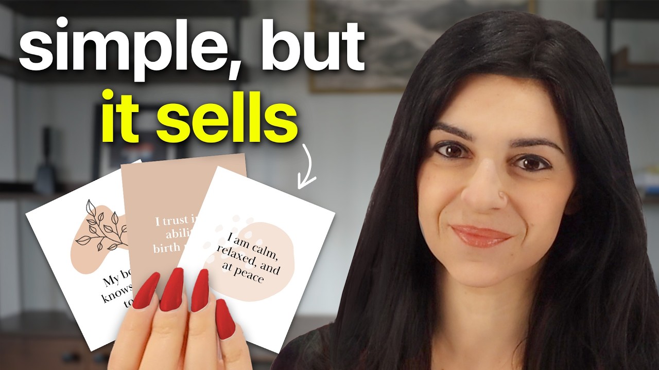 Make Money Selling Printable Affirmation Cards