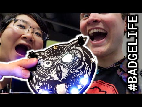 Making a PCB Badge for Hackaday Supercon!