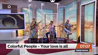 Video Colorful People - YOUR LOVE IS ALL (live) | Televízia JOJ