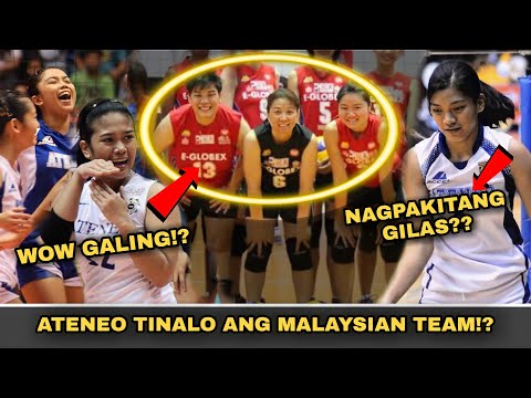 Ateneo PINATAOB at GINULAT ang Malaysian Club Team!? | Top 20 Best Plays by Ateneo Lady Eagles
