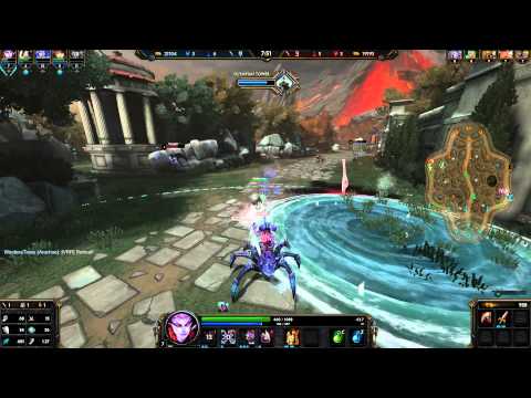 Smite : Arachne Jungle Gameplay : OP jungle is OP (Old Spider)