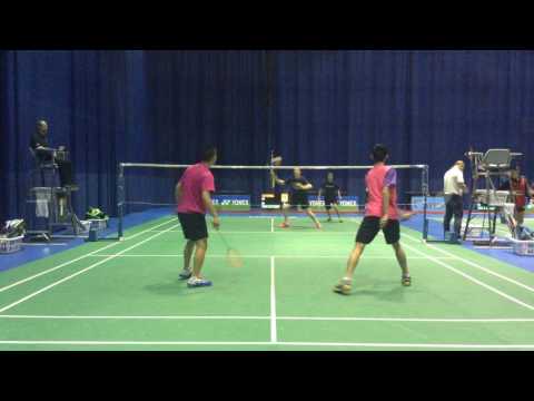 2017 Canadian Junior Championships Moncton MD U19 Proctor Thibodeau VS Su Wong