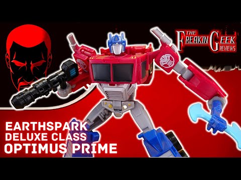Earthspark Deluxe OPTIMUS PRIME: EmGo's Transformers Reviews N' Stuff