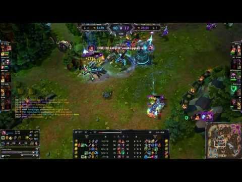 SKT T1 Faker LeBlanc vs Dade Gragas, Korean Challenger Ranked Mid