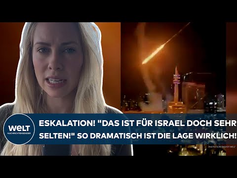 NAHOST: Eskalation! "Das ist für Israel doch sehr selten!" So dramatisch ist die Lage wirklich!