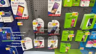 Checking out unlocked and prepaid phones in Walmart these phones are useful.