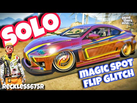 SOLO 🔥 Magic Spot Flip Glitch ✨️ Clean Up Your Custom Modded Cars 🚘 GTA Online Car Dupe OldGen GTA5