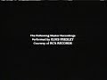 Closing To Heartbreak Hotel 1989 VHS