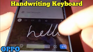 How to Enable Handwriting Keyboard in OPPO A5s
