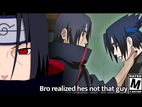 When Itachi HUMILIATED Sasuke in front of Naruto and Jiraiya