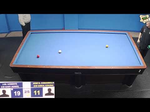 Cto Catalunya 3 Bandas 4ª Div. / J.M. Lorente (S.Adrià) & José R. Comabella