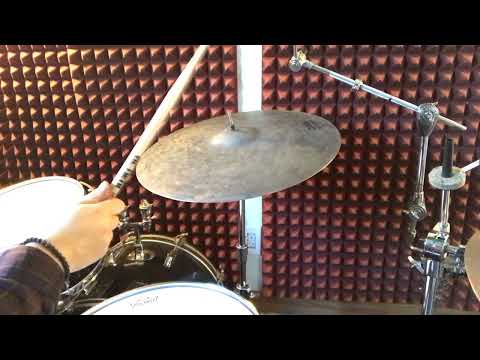 Dream Dark Matter Moon 20" Ride 3484g w/ video demo of actual cymbal for sale image 2