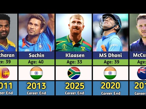 GOODBYE👋 - Best Cricket Players Who Have Retired [1990-2025]