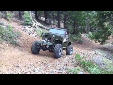 Kubota V2203 Turbo Diesel Powered Jeep Willys Cj3b
