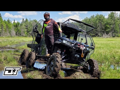 YouTube video about: Can am defender 6x6 lifted?