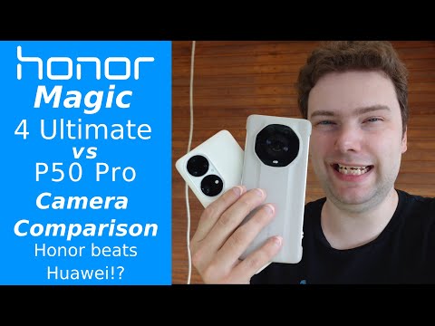 P50 Pro vs Magic 4 Ultimate - Camera comparison - Huawei cannot be beaten!?
