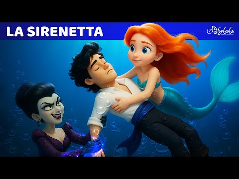 La Sirenetta 🧜‍♀️🌊  | 3D 4K | Storie Per Bambini Cartoni Animati