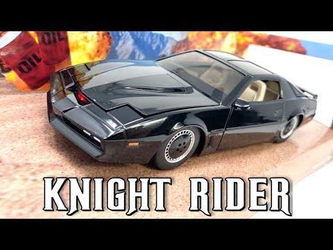 JADA Toys Knight Rider K.I.T.T. 1982 Pontiac Trans Am Unboxing & Review